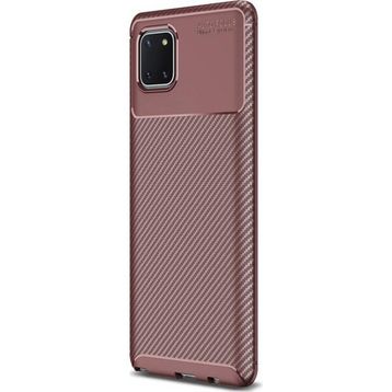 Microsonic Samsung Galaxy A81 Legion Series Kahverengi Kılıf