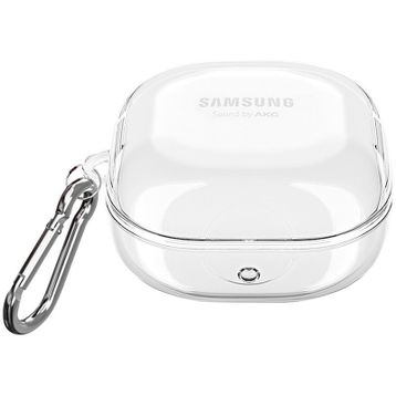 Microsonic Samsung Galaxy Buds Live Askı Aparatlı Tranparan Silikon Şeffaf Kılıf