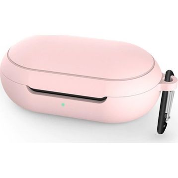 Microsonic Samsung Galaxy Buds Pembe Mat Silikon Kılıf