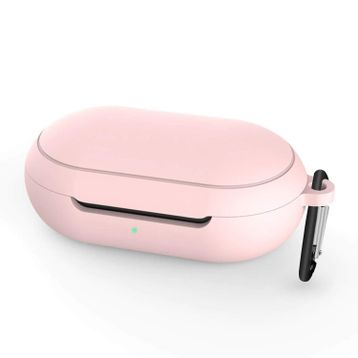 Microsonic Samsung Galaxy Buds Pembe Mat Silikon Kılıf