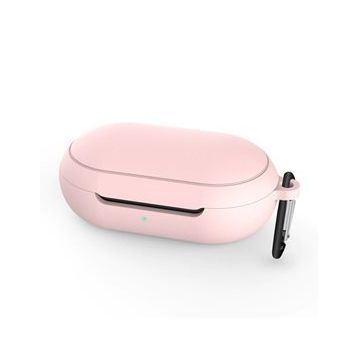Microsonic Samsung Galaxy Buds Pembe Mat Silikon Kılıf