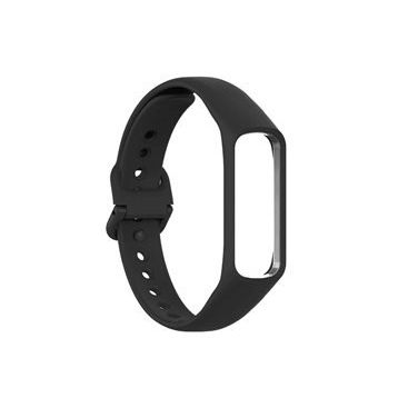 Microsonic Samsung Galaxy Fit 2 Silikon Siyah Kordon