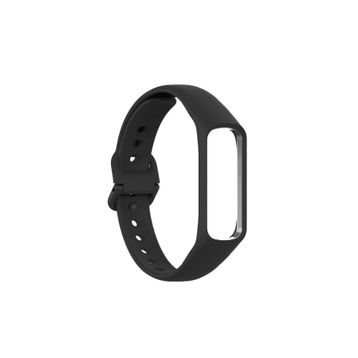 Microsonic Samsung Galaxy Fit 2 Silikon Siyah Kordon