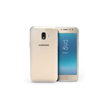 Microsonic Samsung Galaxy J2 Transparent Soft Beyaz Kılıf