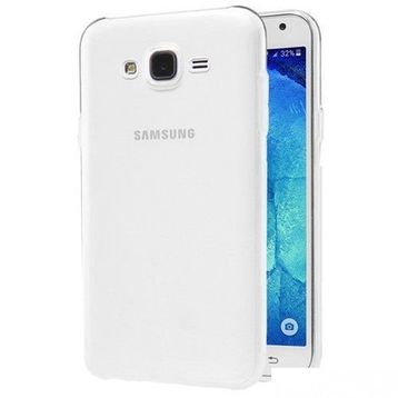 Microsonic Samsung Galaxy J2 Transparent Soft Beyaz Kılıf