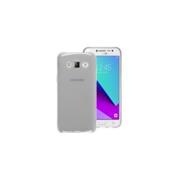 Microsonic Samsung Galaxy J2 Transparent Soft Beyaz Kılıf