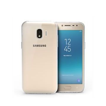 Microsonic Samsung Galaxy J2 Transparent Soft Beyaz Kılıf
