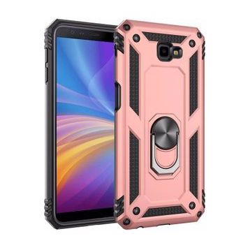 Microsonic Samsung Galaxy J4 Core Military Ring Holder Gold Kılıf