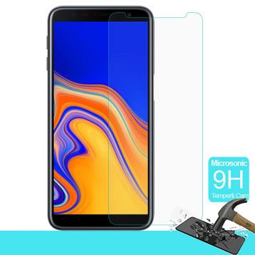 Microsonic Samsung Galaxy J4 Plus Ekran Koruyucu Cam