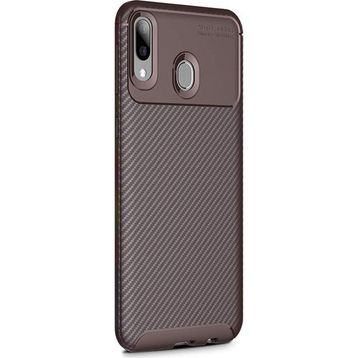 Microsonic Samsung Galaxy M10S Legion Series Kahverengi Kılıf