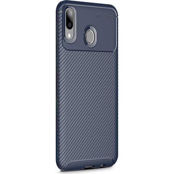 Microsonic Samsung Galaxy M10S Legion Series Lacivert Kılıf