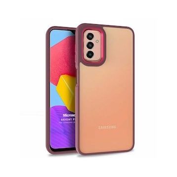 Microsonic Samsung Galaxy M13 Bright Planet Kırmızı Kılıf