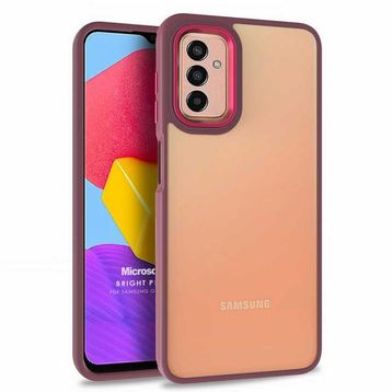 Microsonic Samsung Galaxy M13 Bright Planet Kırmızı Kılıf