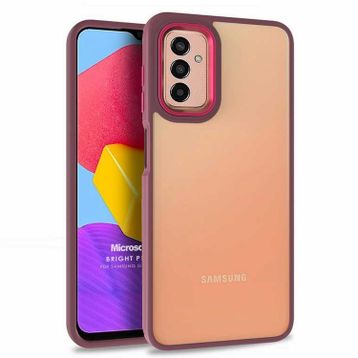 Microsonic Samsung Galaxy M13 Bright Planet Kırmızı Kılıf