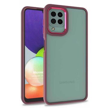 Microsonic Samsung Galaxy M22 Bright Planet Kırmızı Kılıf