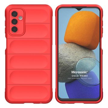Microsonic Samsung Galaxy M23 Oslo Prime Kırmızı Kılıf