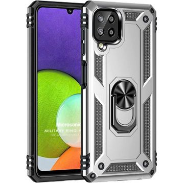 Microsonic Samsung Galaxy M32 4G Military Ring Holder Kılıf