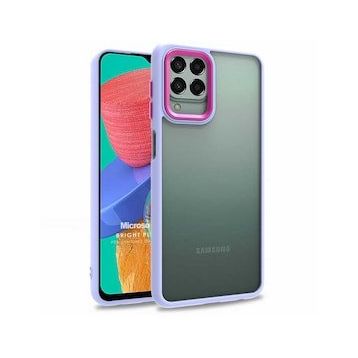 Microsonic Samsung Galaxy M33 Bright Planet Lila Kılıf