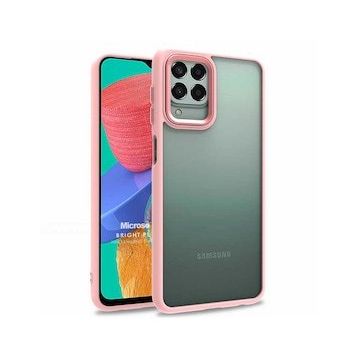 Microsonic Samsung Galaxy M33 Bright Planet Rose Gold Cep Telefonu Kılıfı