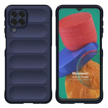 Microsonic Samsung Galaxy M33 Oslo Prime Lacivert Kılıf