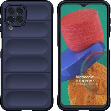 Microsonic Samsung Galaxy M33 Oslo Prime Lacivert Kılıf