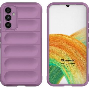 Microsonic Samsung Galaxy M34 5G Oslo Prime Lila Kılıf