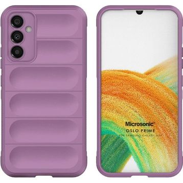 Microsonic Samsung Galaxy M34 5G Oslo Prime Lila Kılıf