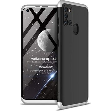 Microsonic Samsung Galaxy M51 Double Dip 360 Protective Siyah Kılıf