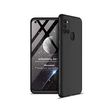 Microsonic Samsung Galaxy M51 Double Dip 360 Protective Siyah Kılıf