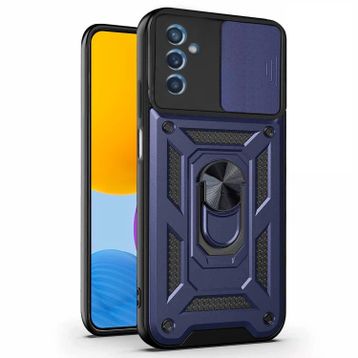 Microsonic Samsung Galaxy M52 Impact Resistant Lacivert Kılıf