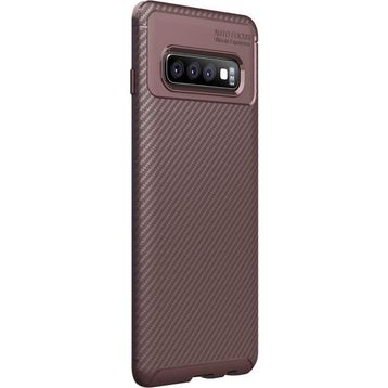 Microsonic Samsung Galaxy S10 Legion Series Kahverengi Kılıf