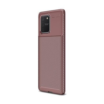 Microsonic Samsung Galaxy S10 Legion Series Kahverengi Kılıf