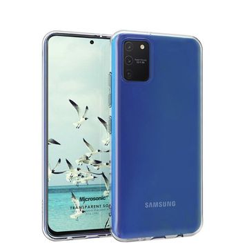Microsonic Samsung Galaxy S10 Transparent Soft Beyaz Kılıf