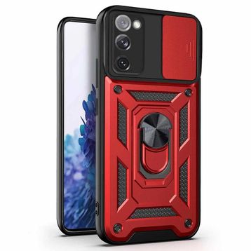 Microsonic Samsung Galaxy S20 FE Impact Resistant Kırmızı Kılıf