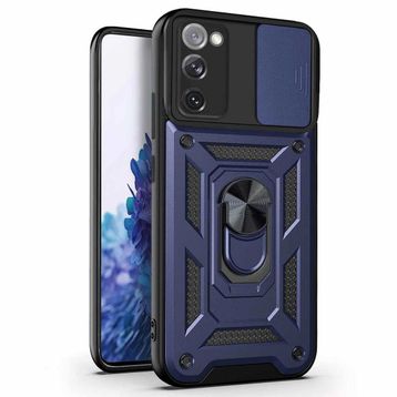 Microsonic Samsung Galaxy S20 FE Impact Resistant Lacivert Kılıf