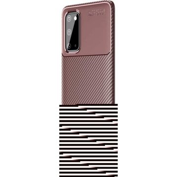 Microsonic Samsung Galaxy S20 Legion Series Kahverengi Cep Telefonu Kılıf