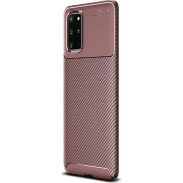 Microsonic Samsung Galaxy S20 Plus Legion Series Kahverengi Cep Telefonu Kılıfı