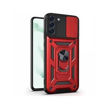 Microsonic Samsung Galaxy S21 FE Impact Resistant Kırmızı Cep Telefonu Kılıfı
