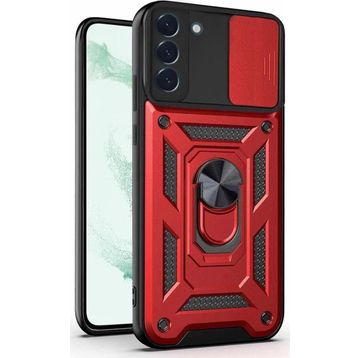 Microsonic Samsung Galaxy S21 FE Impact Resistant Kırmızı Cep Telefonu Kılıfı