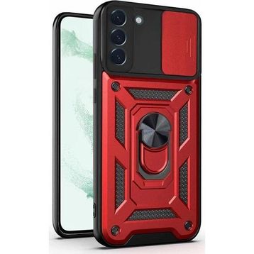Microsonic Samsung Galaxy S21 FE Impact Resistant Kırmızı Cep Telefonu Kılıfı