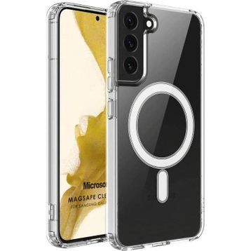 Microsonic Samsung Galaxy S22 Mag Safe Clear Soft Şeffaf Kılıf