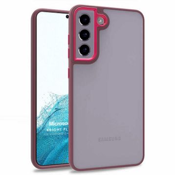 Microsonic Samsung Galaxy S22 Plus Bright Planet Kırmızı Cep Telefonu Kılıfı