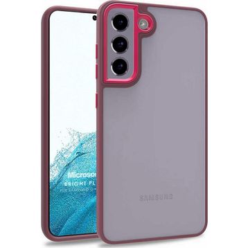 Microsonic Samsung Galaxy S22 Plus Bright Planet Kırmızı Cep Telefonu Kılıfı