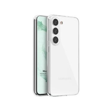 Microsonic Samsung Galaxy S23 Transparent Soft Şeffaf Kılıf