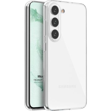 Microsonic Samsung Galaxy S23 Transparent Soft Şeffaf Kılıf