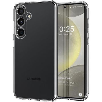 Microsonic Samsung Galaxy S24 FE Transparent Soft Şeffaf Kılıf