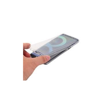 Microsonic Samsung Galaxy S8 Plus 6 tarafı tam full koruma 360 Clear Soft Şeffaf Kılıf