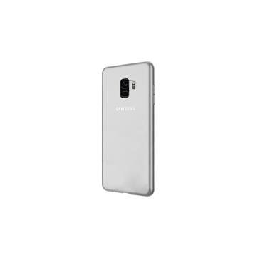 Microsonic Samsung Galaxy S9 Transparent Soft Beyaz Kılıf