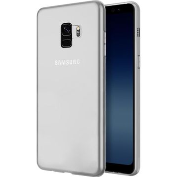 Microsonic Samsung Galaxy S9 Transparent Soft Beyaz Kılıf