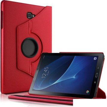 Microsonic Samsung Galaxy Tab A 10.1inç T580 360 Rotating Stand Deri Kılıf